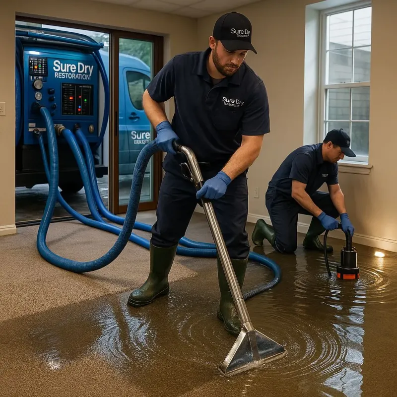 Water Extraction and Removal process in Stormstown, PA